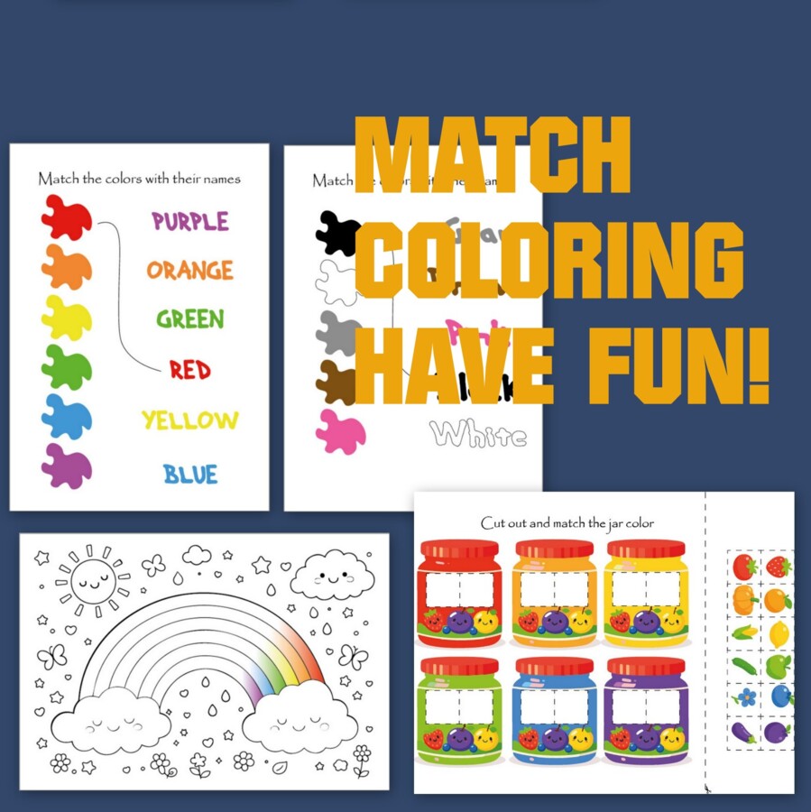 Karty Pracy Kolory – Materiały do Druku dla Przedszkola