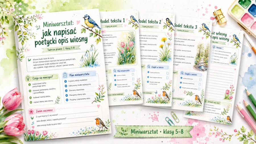 Jak napisać poetycki opis wiosny?