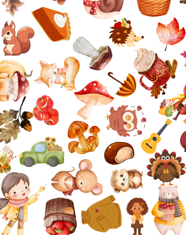 Jesienne plansze - odszukaj i znajdź, ćwiczenia na spostrzegawczość.