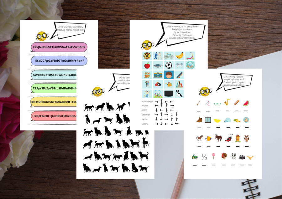 ĆWICZENIA NA KONCENTRACJĘ – KL. 4-6 CZ. 2