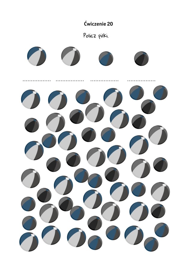 Karty pracy dla 9-11 latka. Pamięć i koncentracja uwagi.