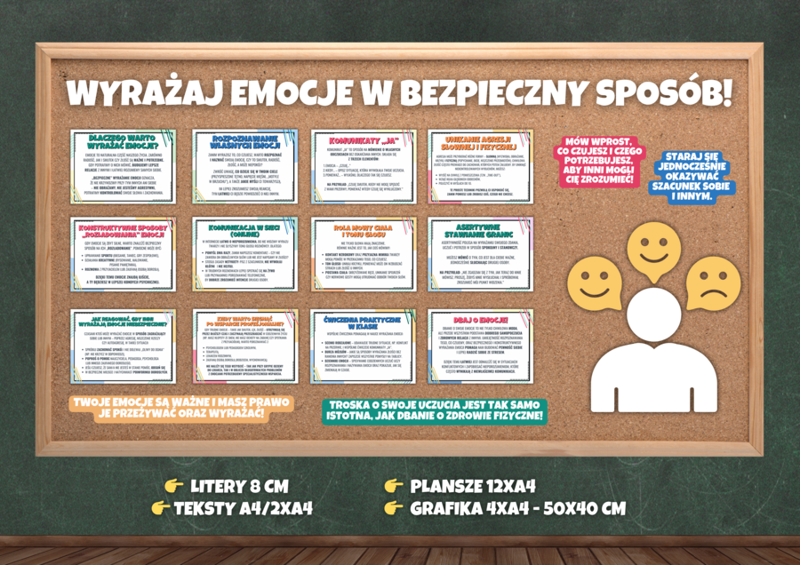 WYRAŻAJ EMOCJE W BEZPIECZNY SPOSÓB - gazetka szkolna