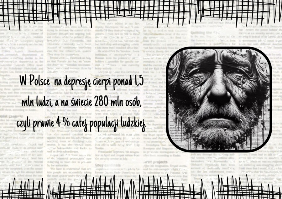 Gazetka Dzień Walki z Depresją.