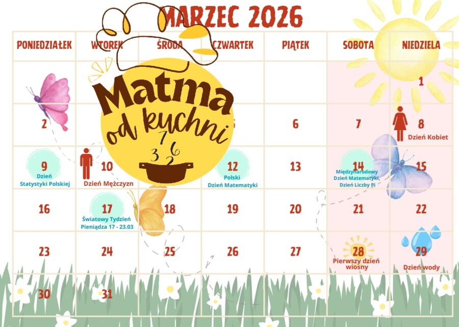Kalendarz szkolny 2025/2026