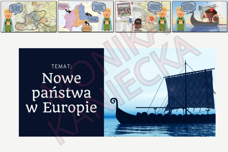 Nowe państwa w Europie - prezentacja historia klasa 5
