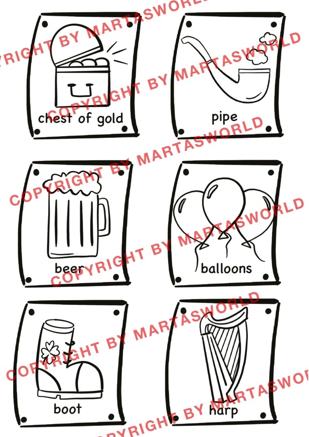 🍀 St. Patrick’s Day – kreatywna karta pracy do nauki angielskiego