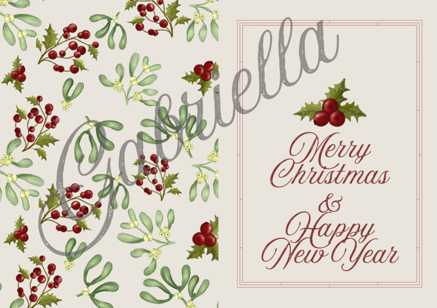 Kartka świąteczna do druku