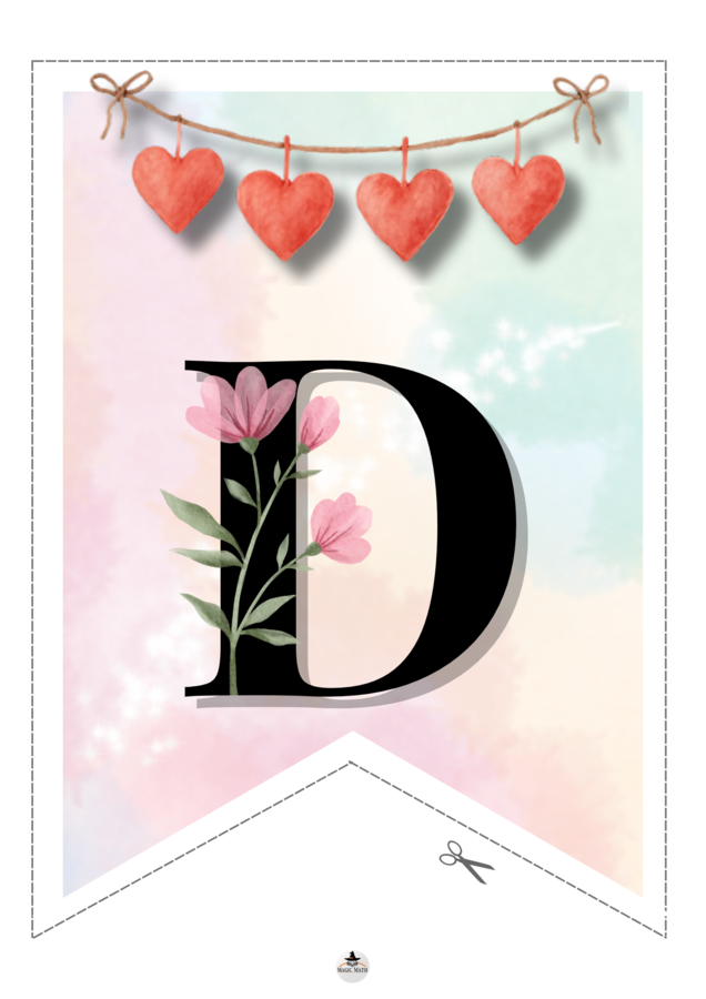 GIRLANDA Dzień Babci i Dziadka – pastelowa dekoracja do szkoły i przedszkola