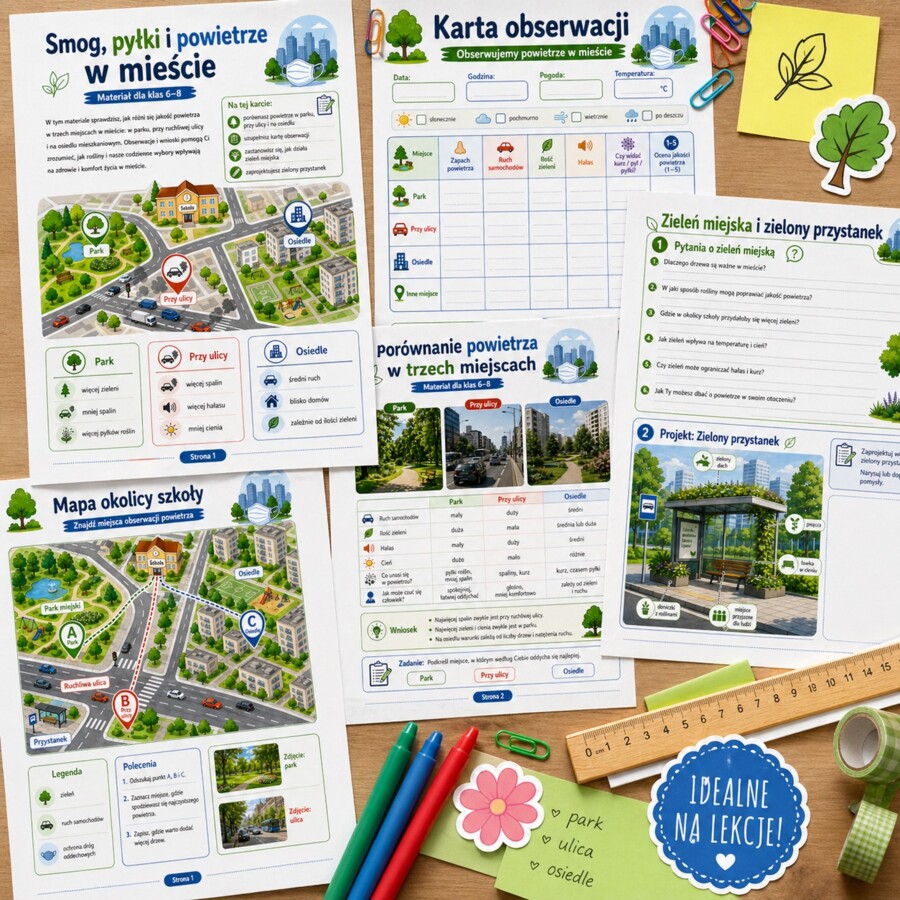 Smog, pyłki i powietrze w mieście