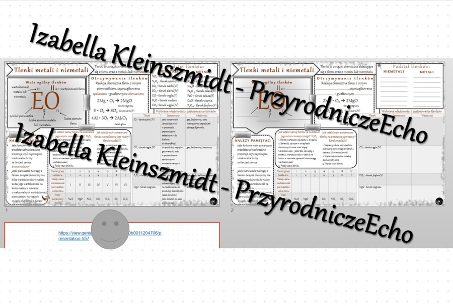 Minizestaw na temat „Tlenki metali i niemetali” – sketchnotka + karta pracy w power point + gratisowy link do prezentacji multimedialnej niekomercyjnej wykonanej w genial.ly do indywidualnego pobrania i użycia do celów niekomercyjnych. Chemia 7, „Gazy i 