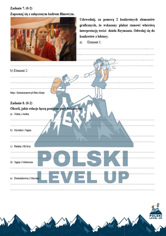 Chłopi_pakiet (3 elementy)_Polski Level Up