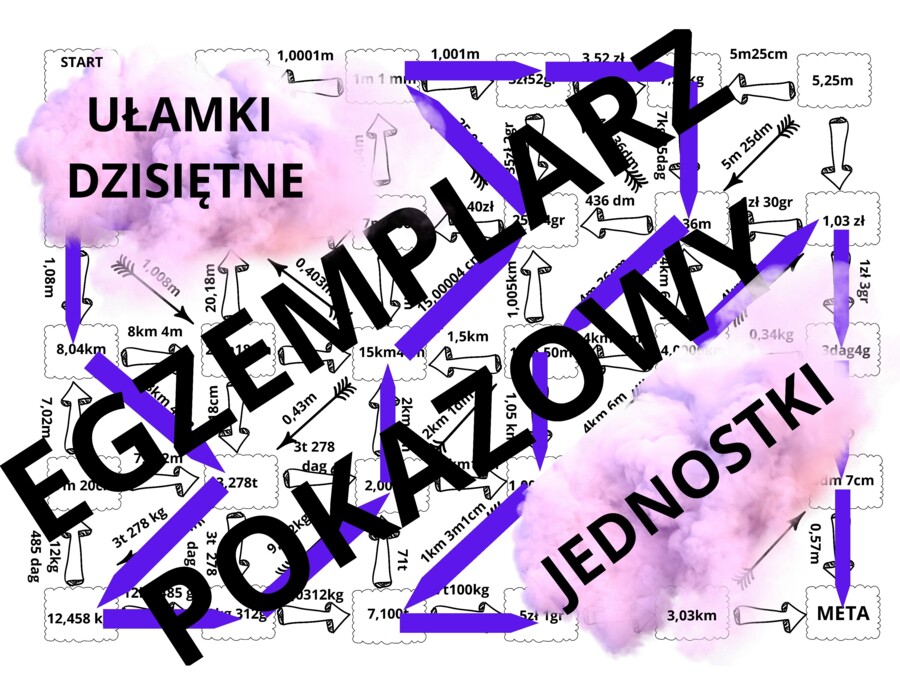 UŁAMKI DZIESIĘTNE-LABIRYNT/ ZAPIS DWUMIANOWY