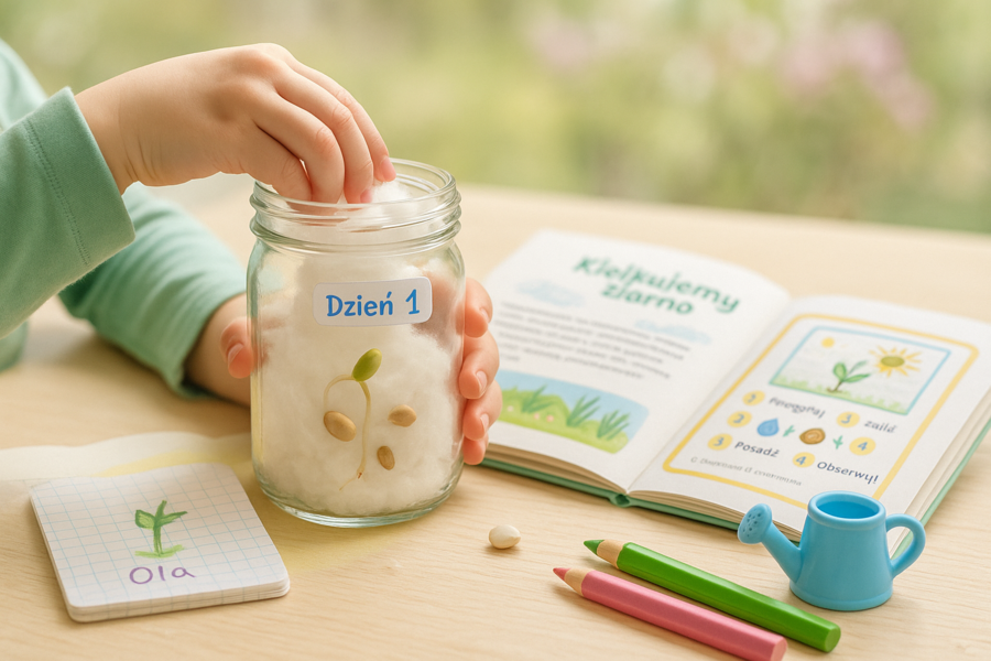 Przygody ziarna - opowieść o wiośnie