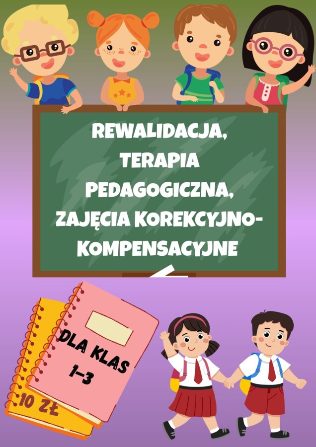 Rewalidacja | Terapia pedagogiczna | Korekcja – klasy 1–3