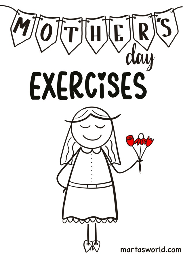 🌸 Mother's Day Exercises - wyjątkowy materiał na Dzień Matki 🌸