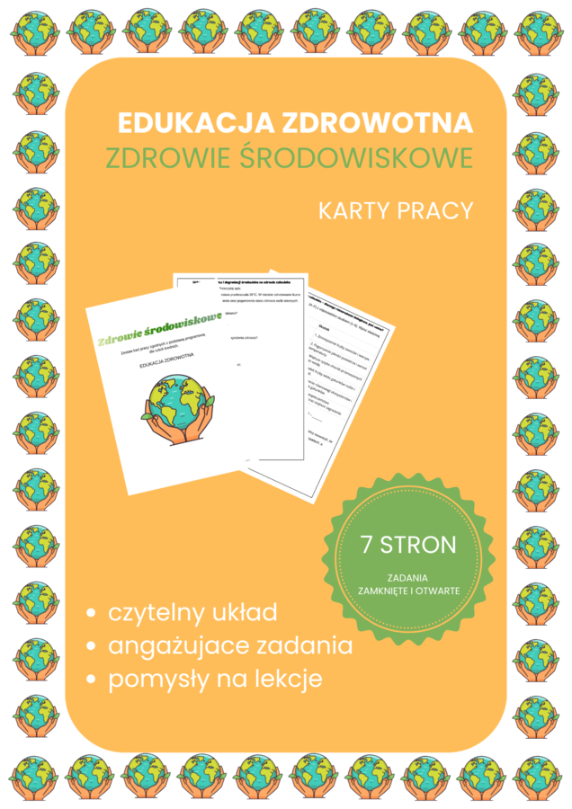 Zdrowie środowiskowe - karty pracy