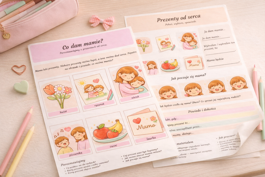 Co dam mamie? [Rozmowa obrazkowa]