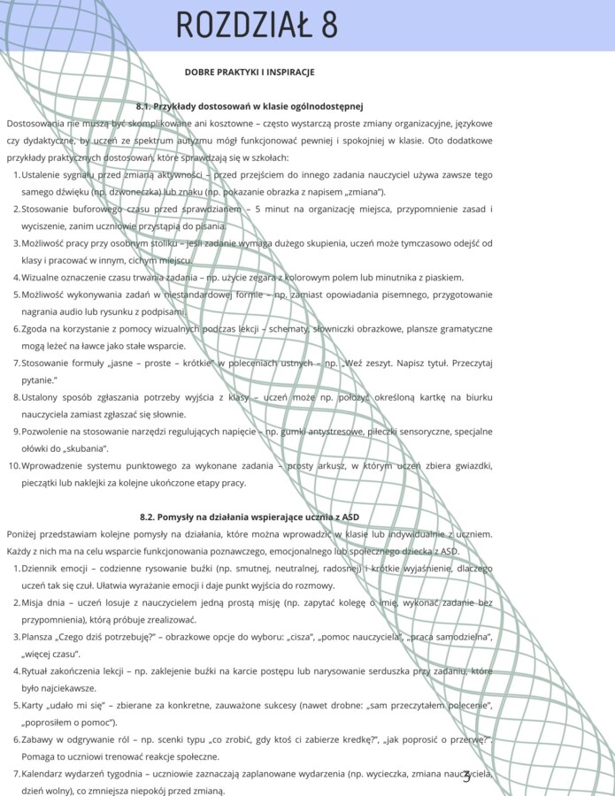 Jak pracować z uczniem ze spektrum autyzmu - praktyczny poradnik dla nauczycieli