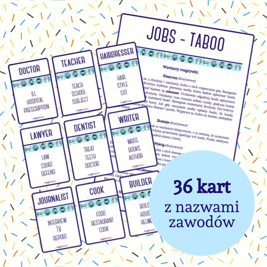 Jobs - Taboo | 36 kart