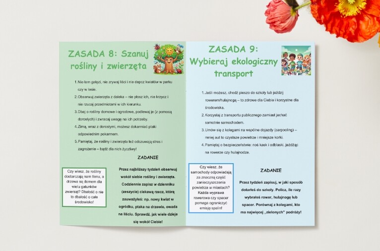 Klasowy kodeks ekologiczny. 10 zasad przyjaznych środowisku