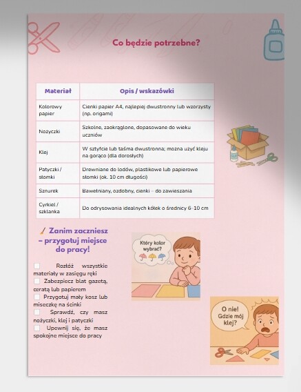 Papierowe parasolki 3D