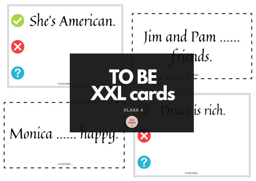 TO BE - xxl cards