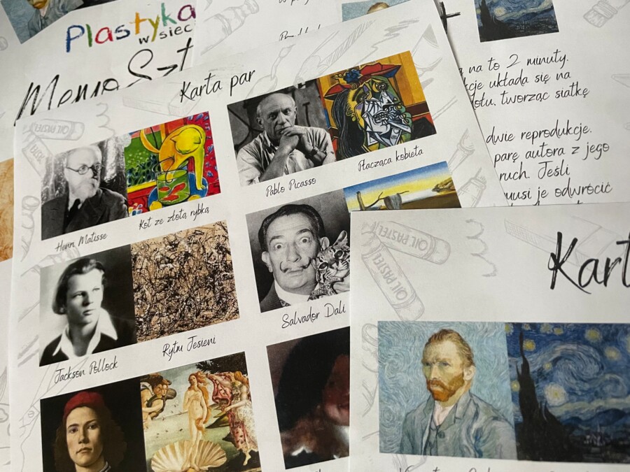 Gra dydaktyczna MemoSztuka Świat