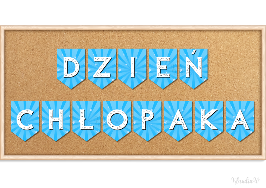 DZIEŃ CHŁOPAKA - GIRLANDA
