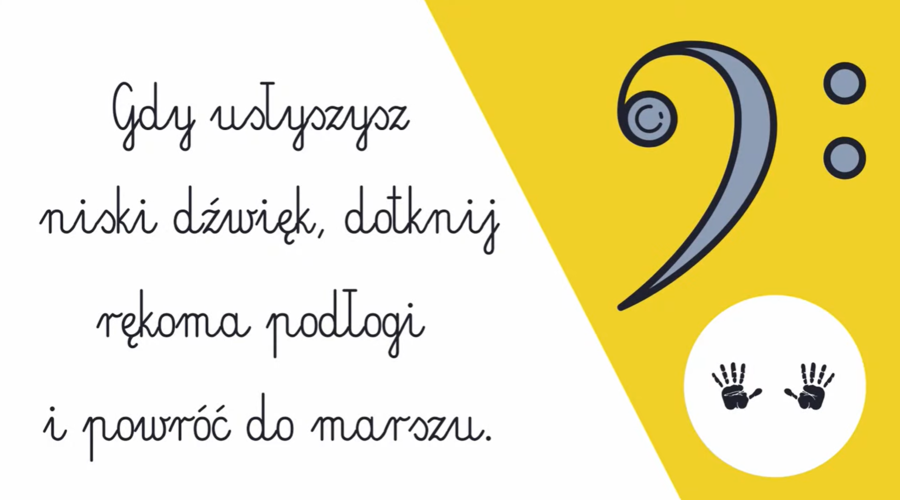 Bas i wiolin - ćwiczenie W PODSKOKACH | PRZEDSZKOLE I SZKOŁA