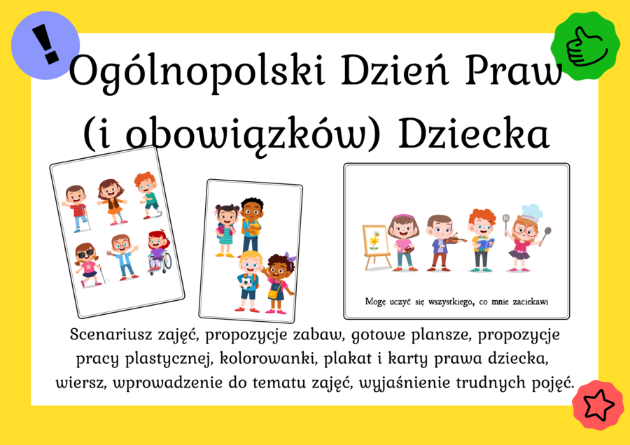Pakiet: "Ogólnopolski Dzień Praw Dziecka"