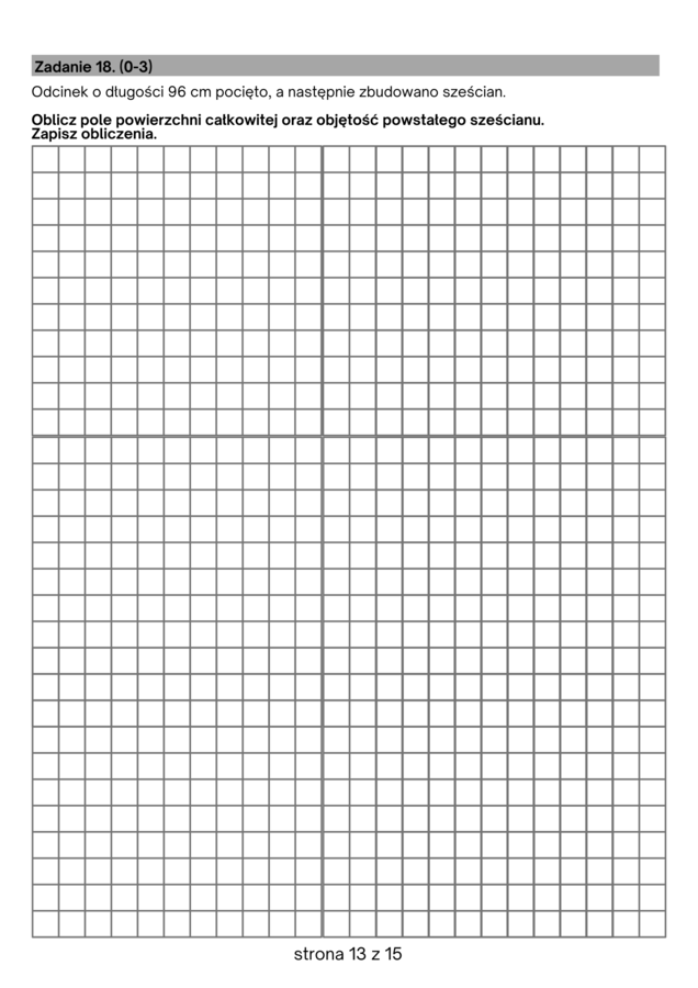 Próbny egzamin ósmoklasisty - matematyka (egzamin, 8 klasa) wersja 2023/2024