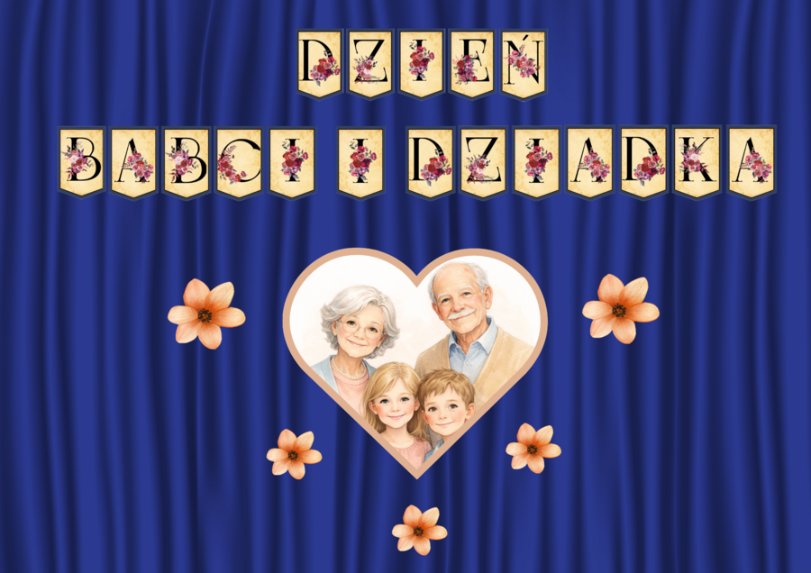 Dzień Babci i Dziadka - dekoracja pdf