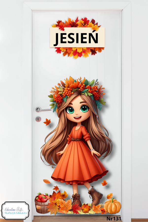 DEKORACJA JESIENNA - grafika w 5 rozmiarach