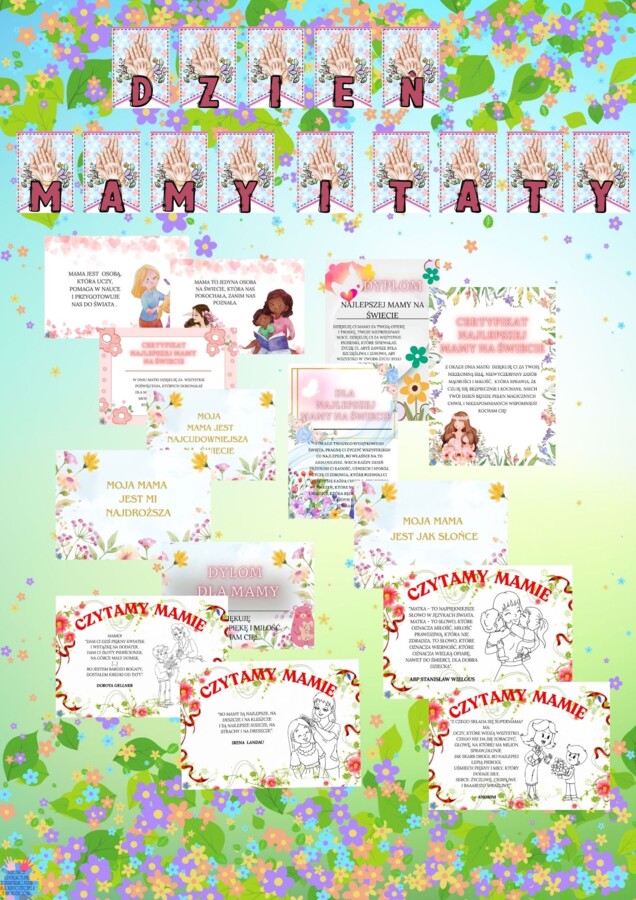 PAKIET MATERIAŁÓW NA MAJ WEDŁUG KALENDARZA ŚWIĄT I DNI NIETYPOWYCH