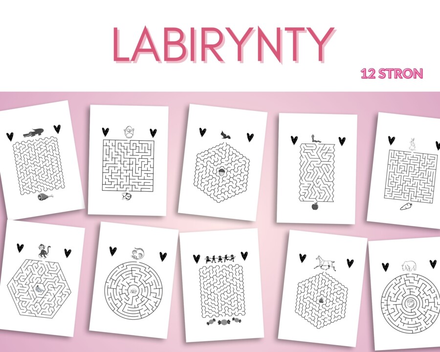Labirynty 12 stron