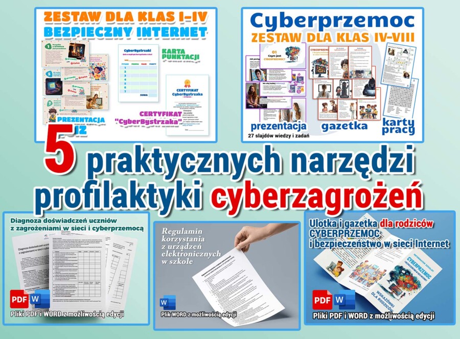 Uczeń bezpieczny w sieci – szkolny pakiet profilaktyczny