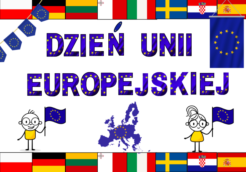 🇪🇺 Edukacyjna gazetka na Dzień Unii Europejskiej – gazetka, banery, ciekawostki, flagi (78 stron do druku!)