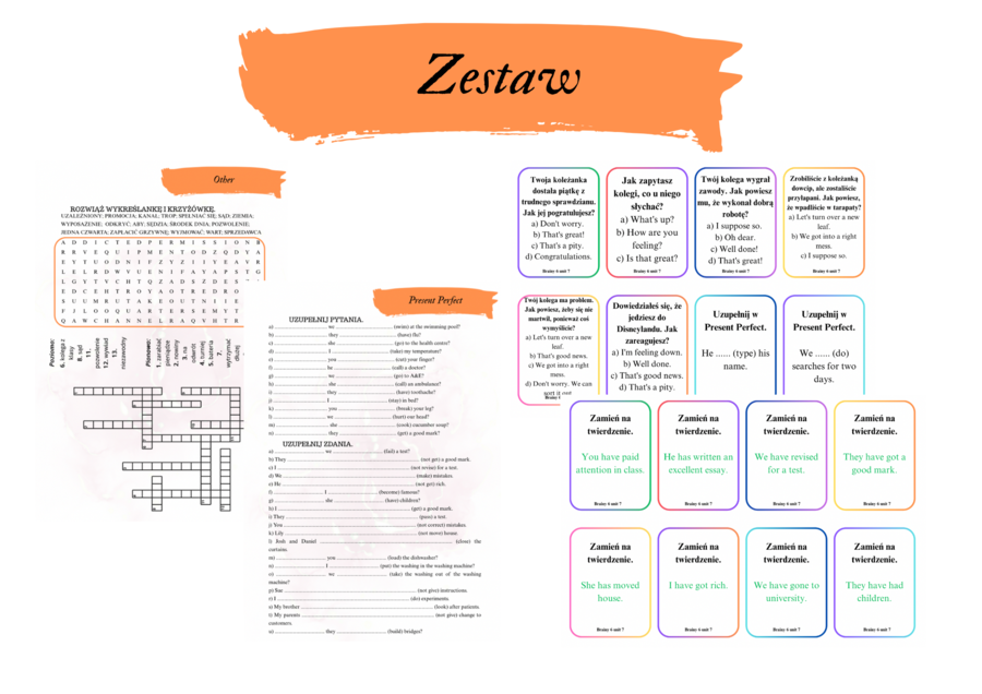 Brainy 6 unit 7 zestaw