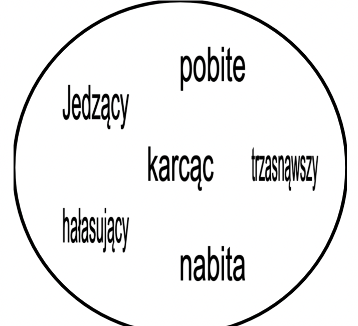 Dobble imiesłowy.