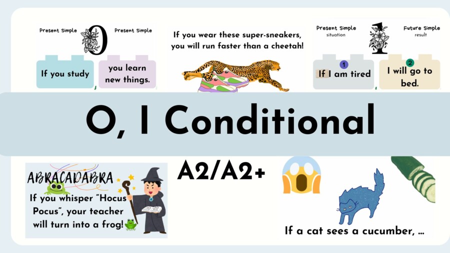 0,1 conditional A2/A2+, E8, matura podstawowa- 10 kreatywnych ćwiczeń