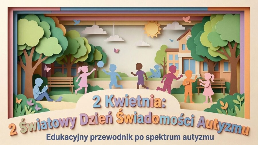 2 Kwietnia – Światowy Dzień Świadomości Autyzmu. Edukacyjny przewodnik po spektrum autyzmu (gazetka szkolna / prezentacja)