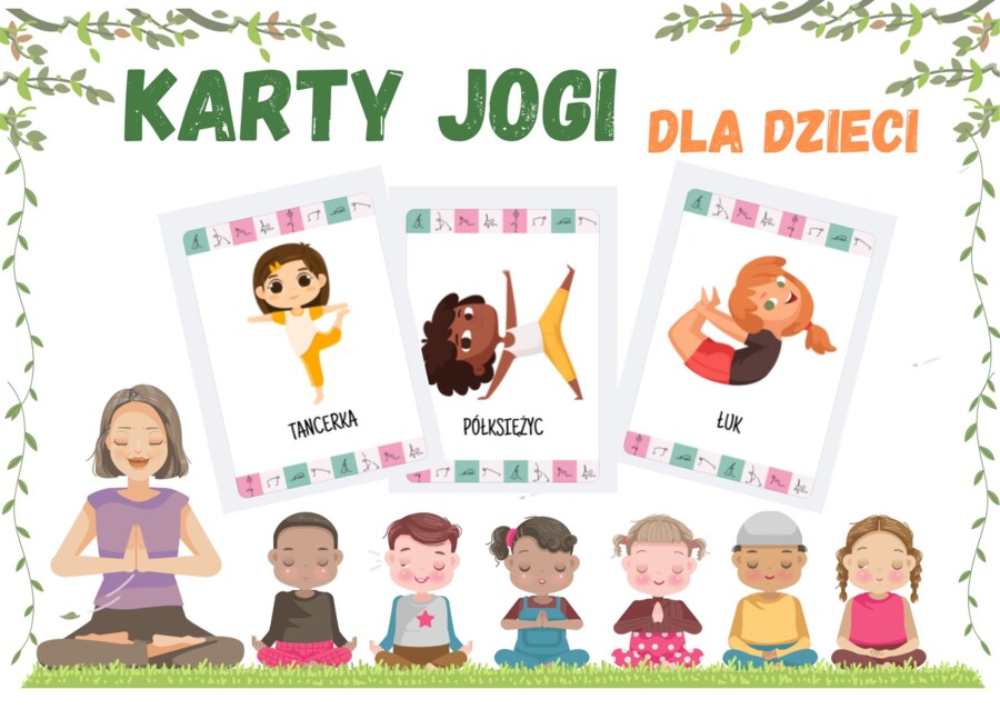 KARTY JOGI DLA DZIECI