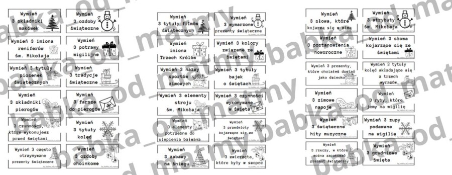 Świąteczne 5 sekund - na godzinę wychowawczą (i nie tylko..)