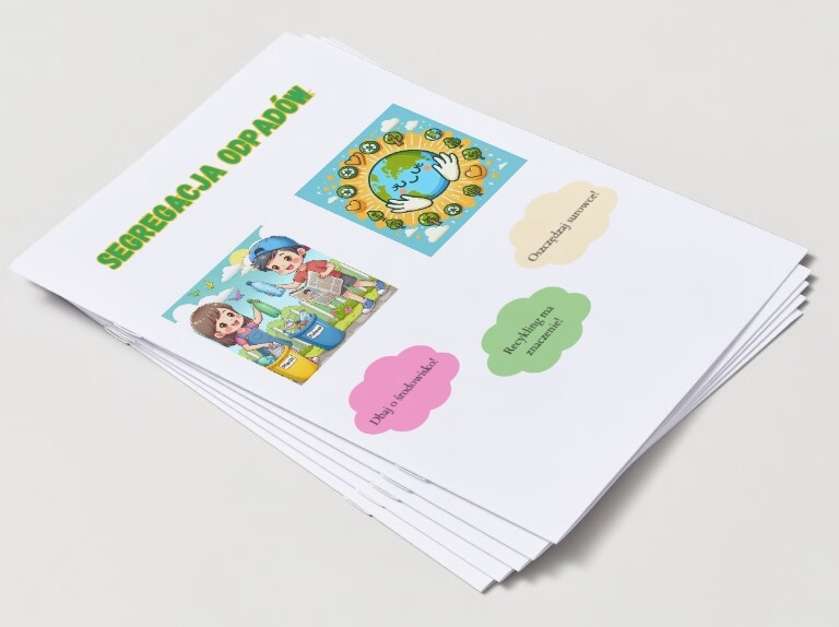 Infografika o segregacji odpadów