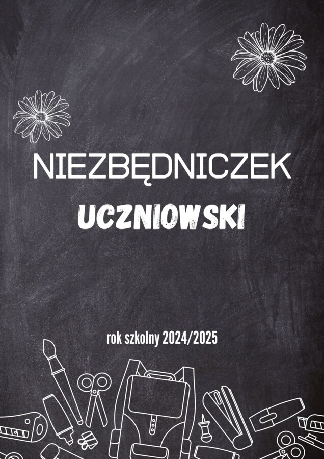 Niezbędniczek uczniowski na rok szkolny 2024/2025