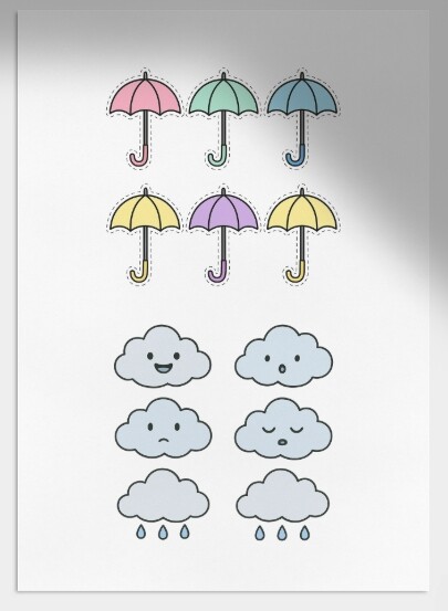 Temat zajęć: „Pomysły na deszczowe dni” . Burza mózgów z dziećmi, co robić w domu, gdy pada deszcz.