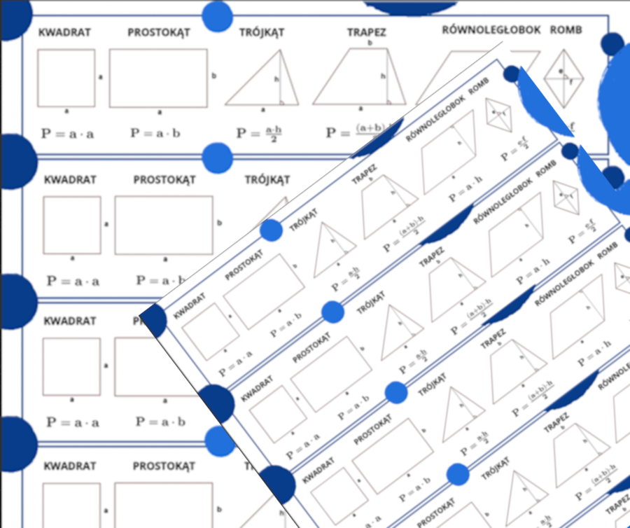 Pola figur - zakładki
