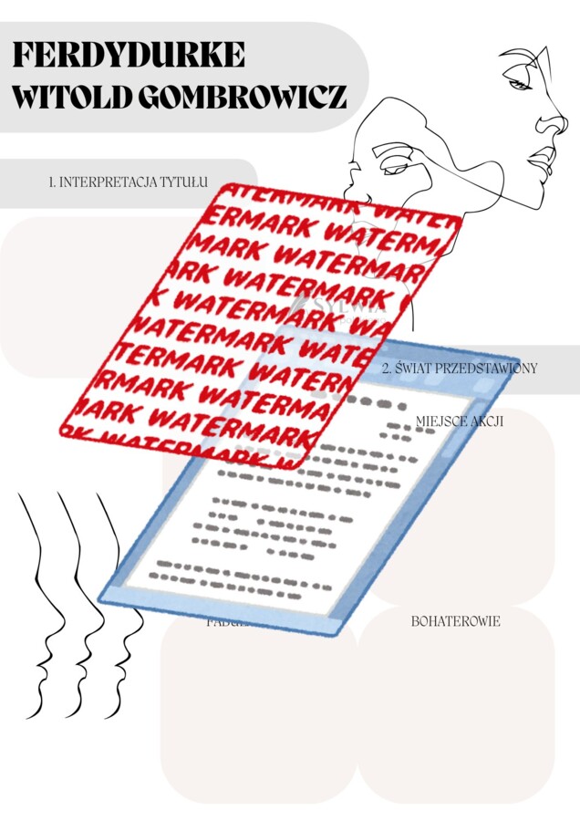 📒 Notatnik maturalny – Dwudziestolecie międzywojenne (wprowadzenie, Przedwiośnie, Ferdydurke)