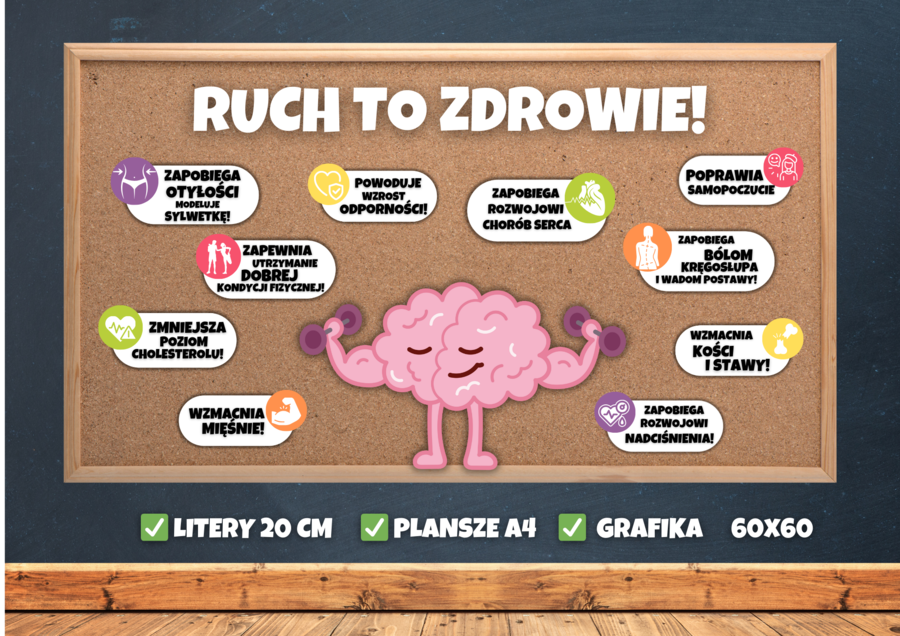 Gazetka szkolna - RUCH TO ZDROWIE!