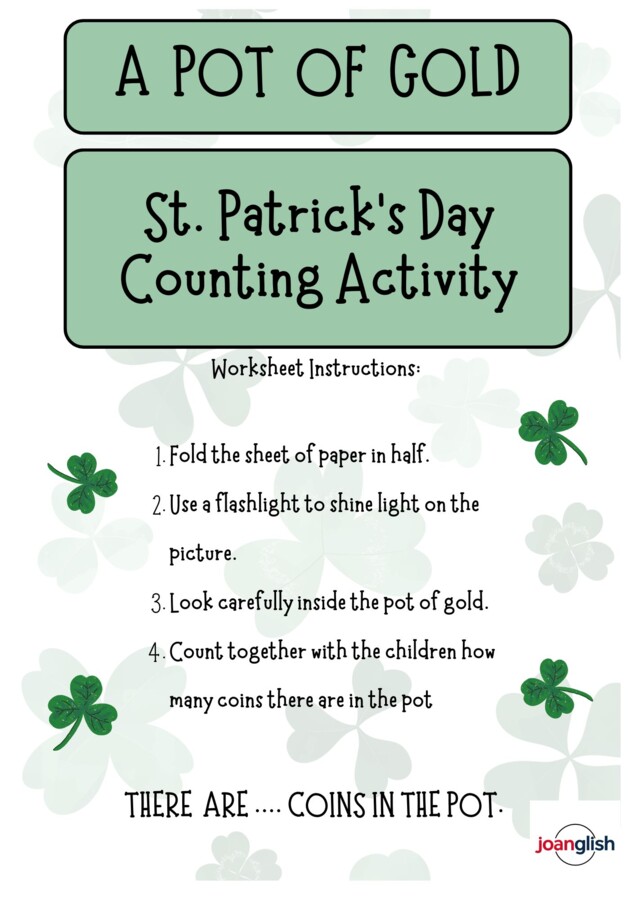 Gra językowa - Dzień Świętego Patryka (St. Patrick's Day)